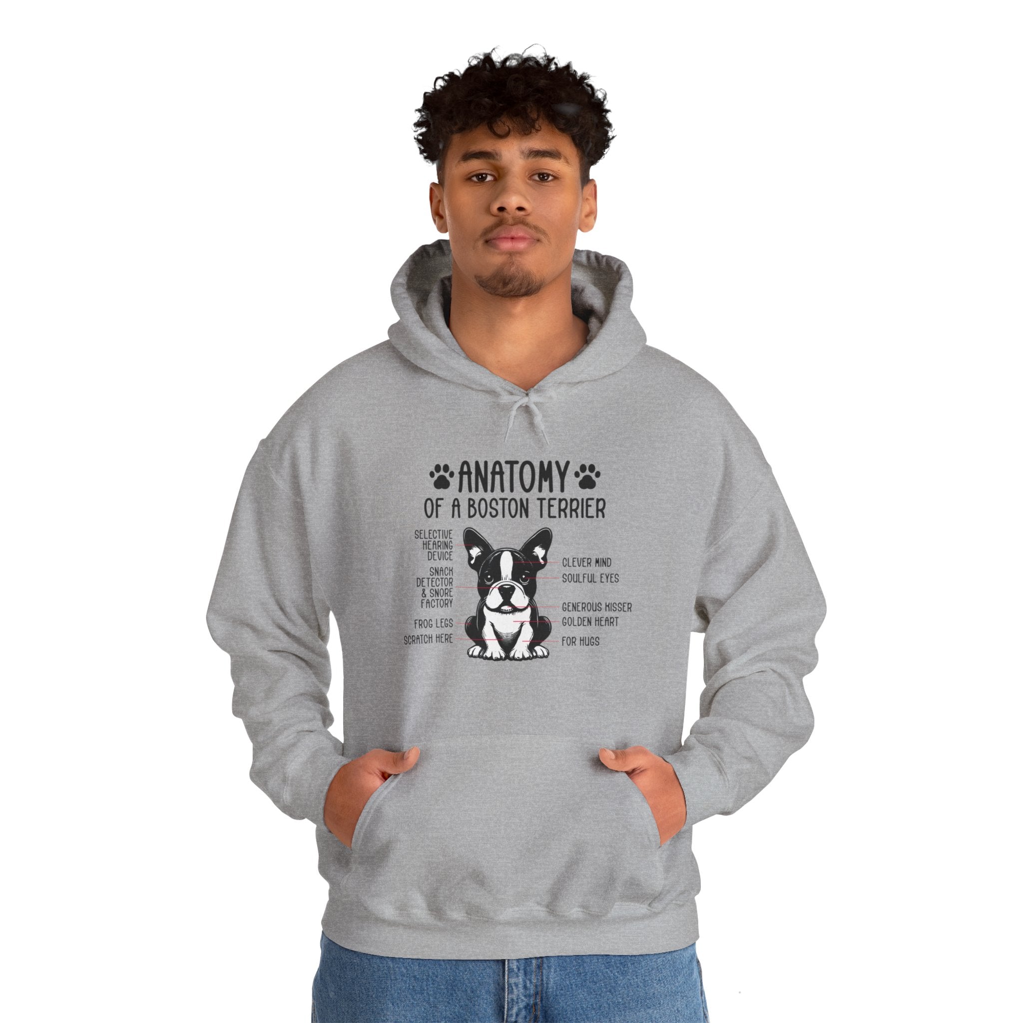 Liberty - Unisex Hoodie for Boston Terrier lovers