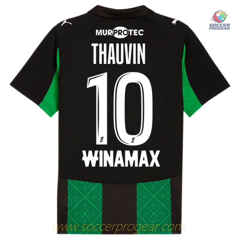 RC Lens Away Youth Soccer Football Shirt Football Kit 2025-26 Edition Thauvin