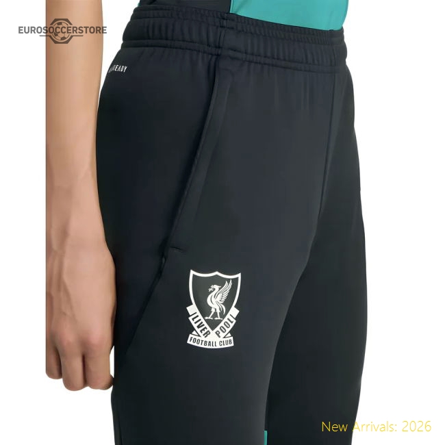 2025-2026 Liverpool Fc Eu Training Pants (Black) - Kids