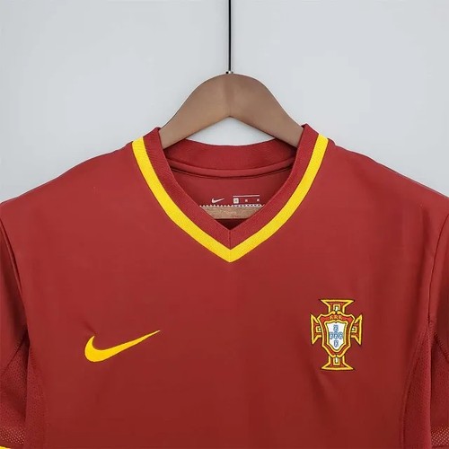 Official 2000 Portugal Jersey Home Euro With Classic Design - Ronaldo