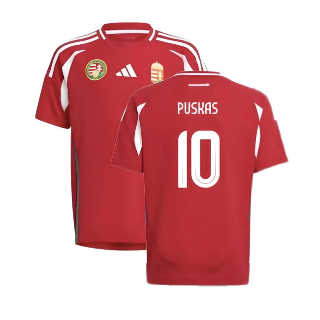 2024-2025 Hungary Home Shirt (Kids) (Puskas 10) Authentic