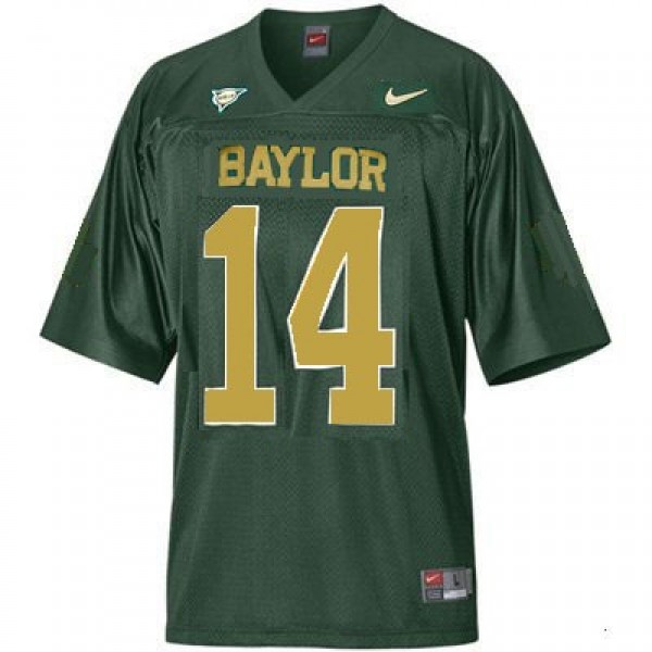 Men Ncaa Team Green Men #14 Official Replica - Affordable