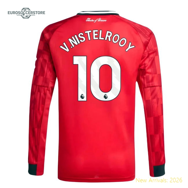 Kid-approved Man Utd Kids Jersey V.nistelrooy 2025-2026 Drycell