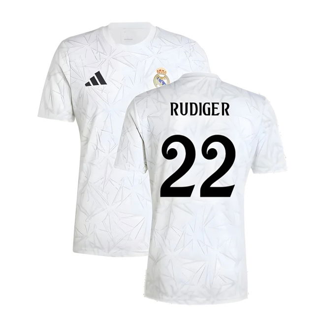 2024-2025 Real Madrid Classic Football Shirt (White) UV Protection