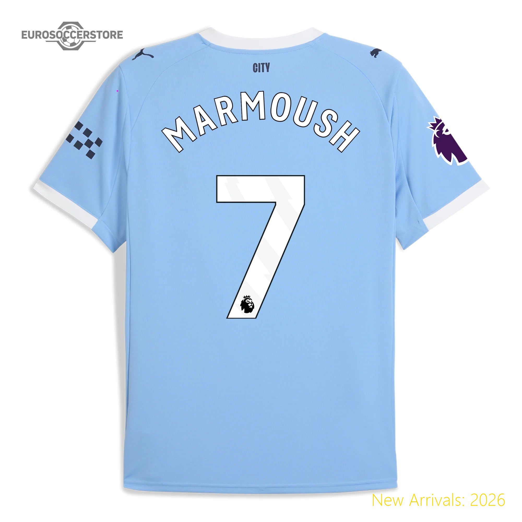 Modern Design Trendy Kids Mci Team Top-grade Home Jersey 2023