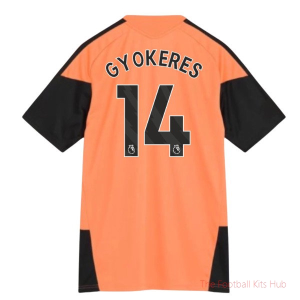 [SPK] 2026/27 Arsenal Training Jersey Dusky Orange Gyokeres 14