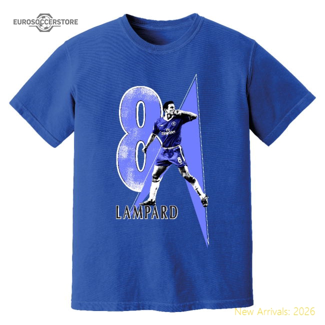 Premium Frank Lampard Chelsea Premier League Legend T-shirt (blue)