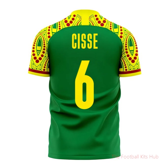 Senegal 2025-2026 Away Concept Football Kit (Libero) (CISSE 6)
