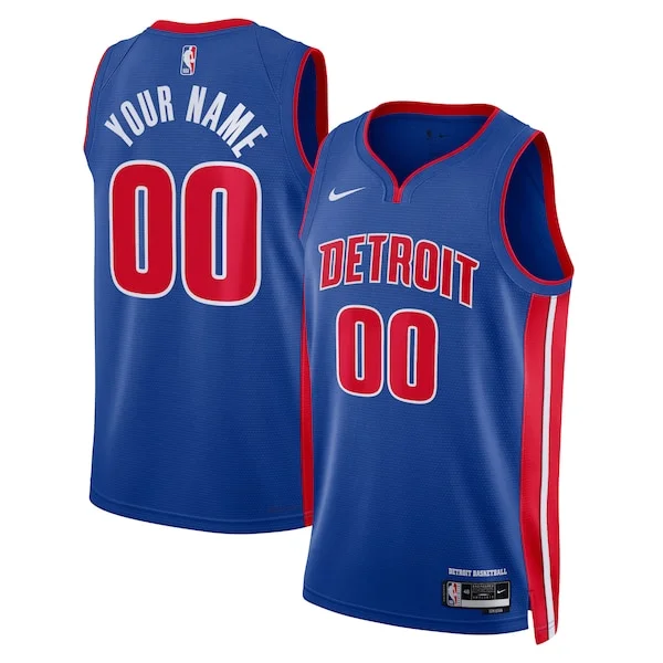 Detroit Pistons DET Swingman Jersey - fashionable high-quality - Blue