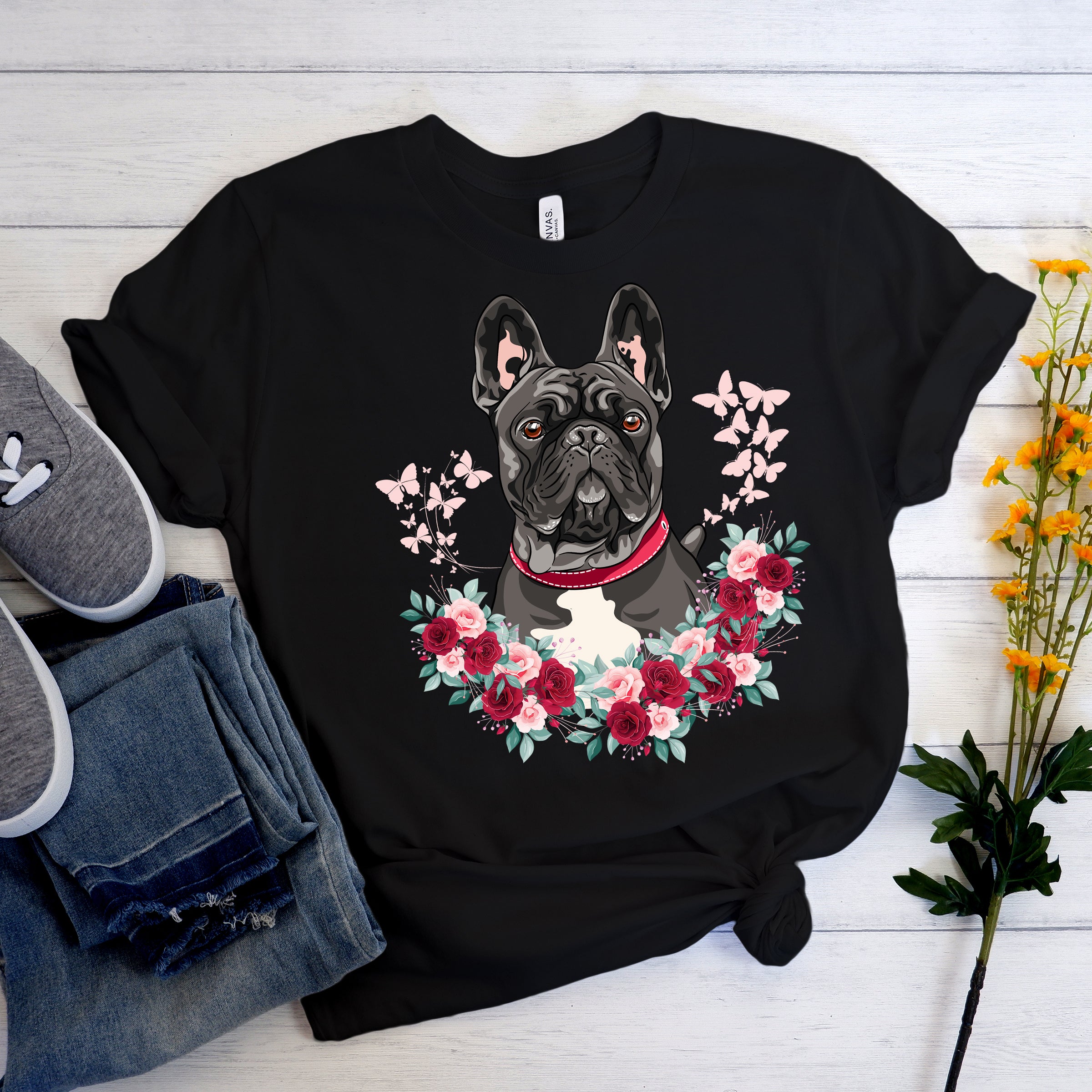 French Bulldog Frenchievibe Unisex T Shirt Cute Frenchie Essential