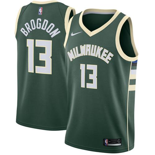 Malcolm #13 MIL High-Quality NBA Team Jersey Basketball