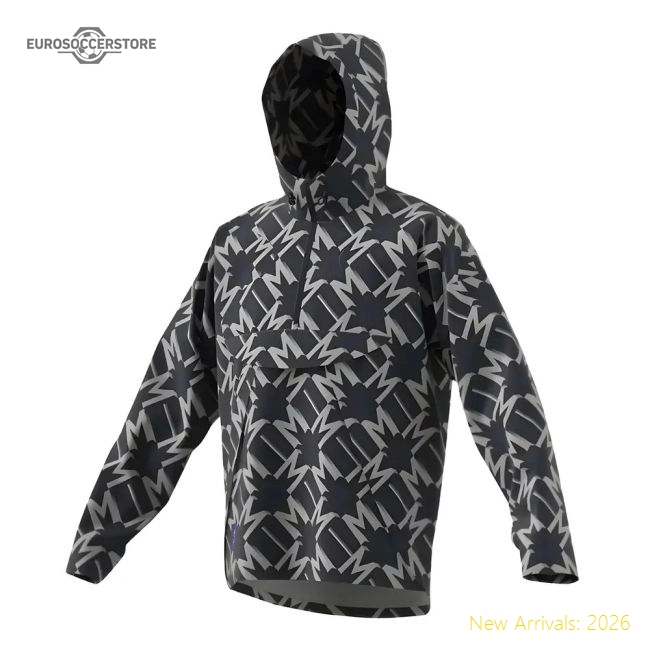 2024-2025 Man Utd Seasonal Half Zip Windbreaker Night Indigo