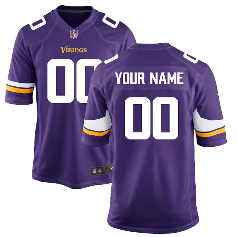 None Nike MIN Vikings Energetic Officially Licensed Jersey Football Ap