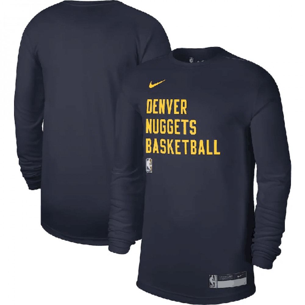 Premium Denver Nuggets Jersey Navy - - Fan Favorite