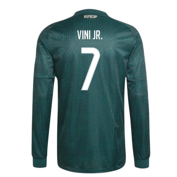 [DDJ] 2026 2027 Real Madrid Long Sleeve Shirt Jr. Away Authentic Uniform (Vini 7)