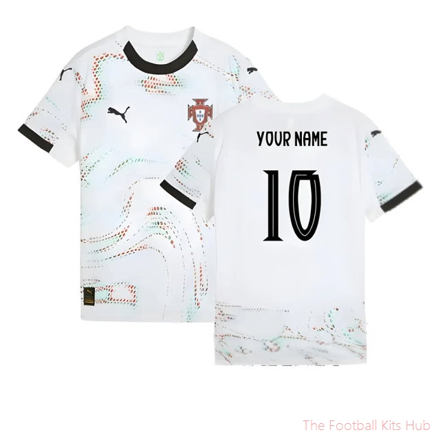 [SJH] 2025/26 Portugal Away Shirt (Kids) (Your Name)