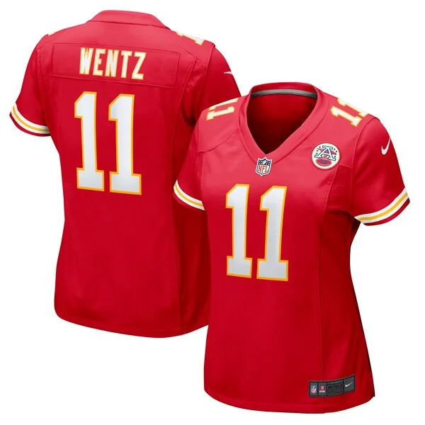 Durable KC Chiefs Game Jersey - Red | NFL Fan Apparel | NFL Football