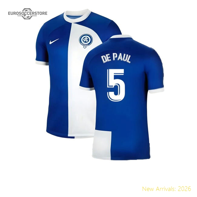 Atletico Madrid 2024-25 Away Fan Version For Adults Paul Football Shirt