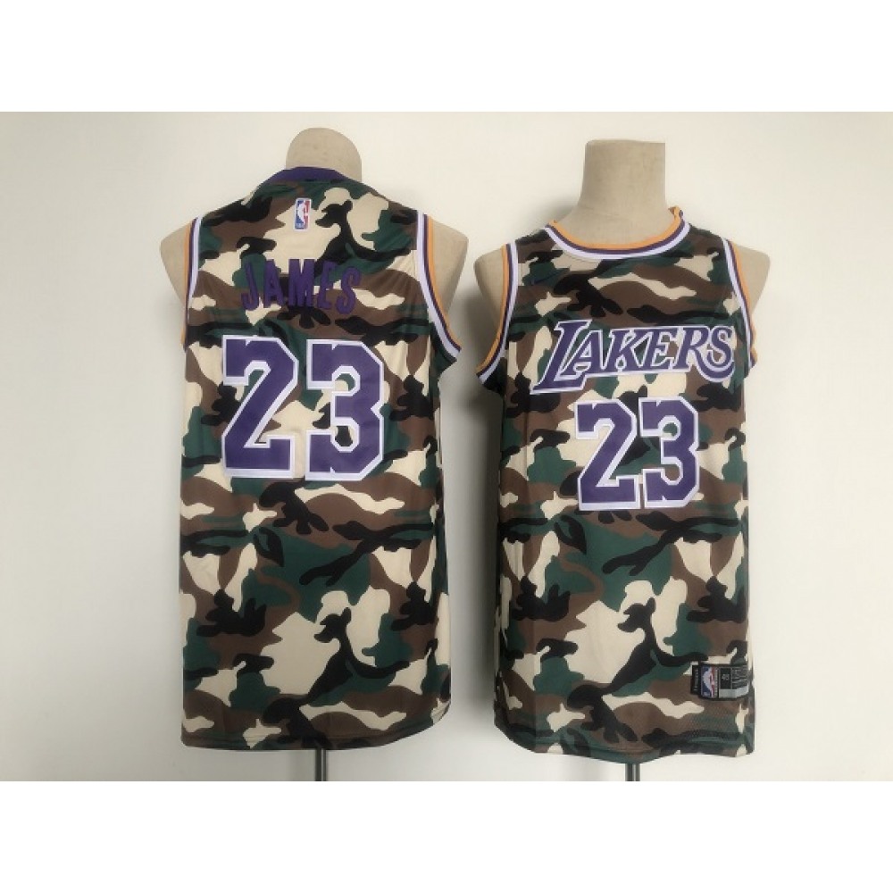 Collector's Item Official Men's LAL #23 LeBron None Basketball Jersey