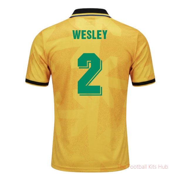 Brazil Shirt 2026 Wesley #2 World Cup Jersey - International Kit