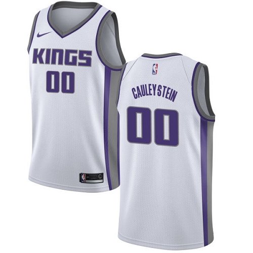 SAC Willie Cauley #00 Premium 2024 Icon NBA Swingman Jersey White
