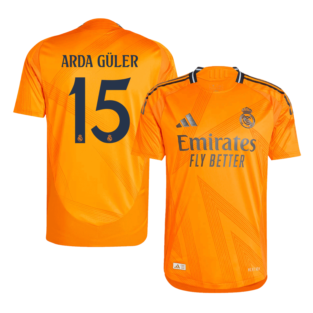 Player Version Arda G¨¹ler #15 Real Madrid Away Soccer Jersey 2024/25A