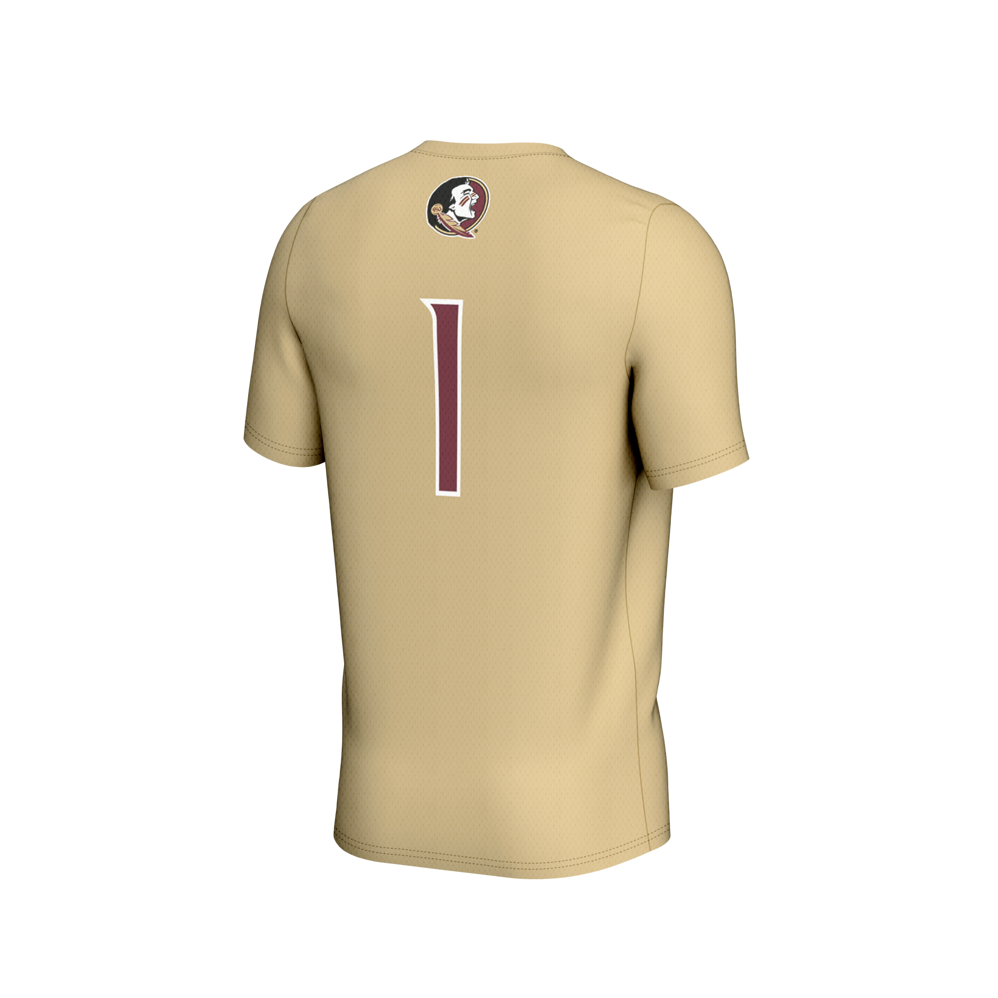 [NJP] Florida State Seminoles GameDay Greats Unisex Lightweight Collegiate Soccer Fashion Jersey? - Gold