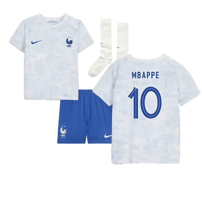 Premium 2022-2023 France Away Athletic Team Football Breathable