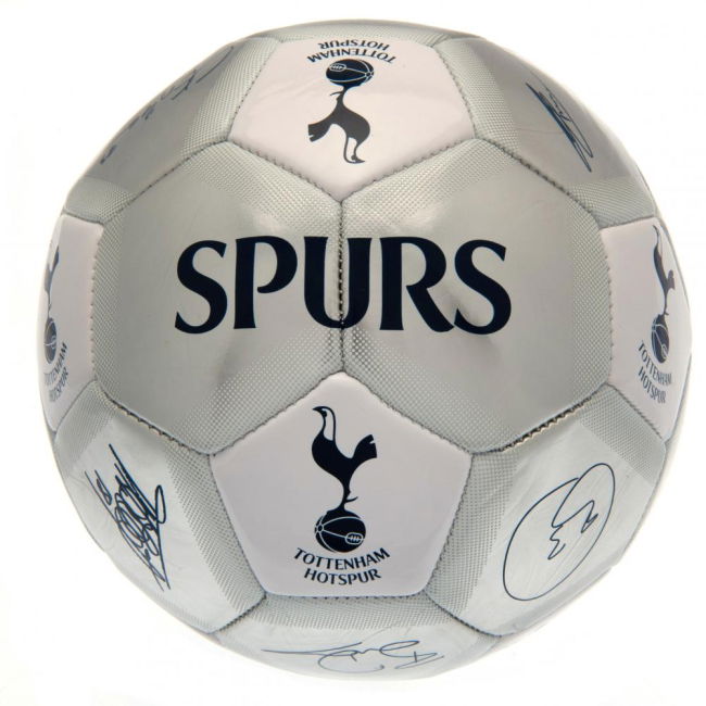 Tottenham Hotspur FC Sig Silver Football (Limited Edition)