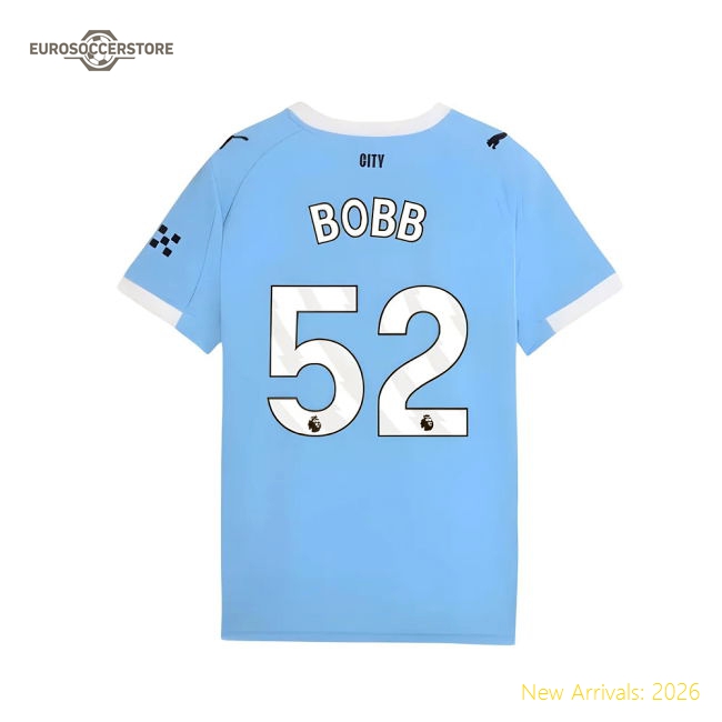 2025-2026 Man City Kids Gentle Jersey Bobb Dri-fit Drycell
