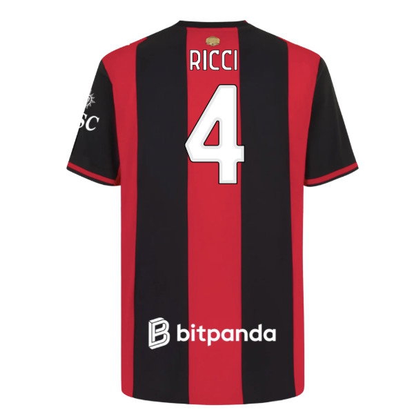 [HP] 2026-2027 AC Milan Authentic Home Shirt (Ricci 4)