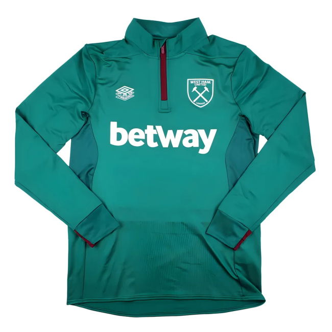 West Ham Midlayer Top official style Shirt 2023-2024 (Unisex