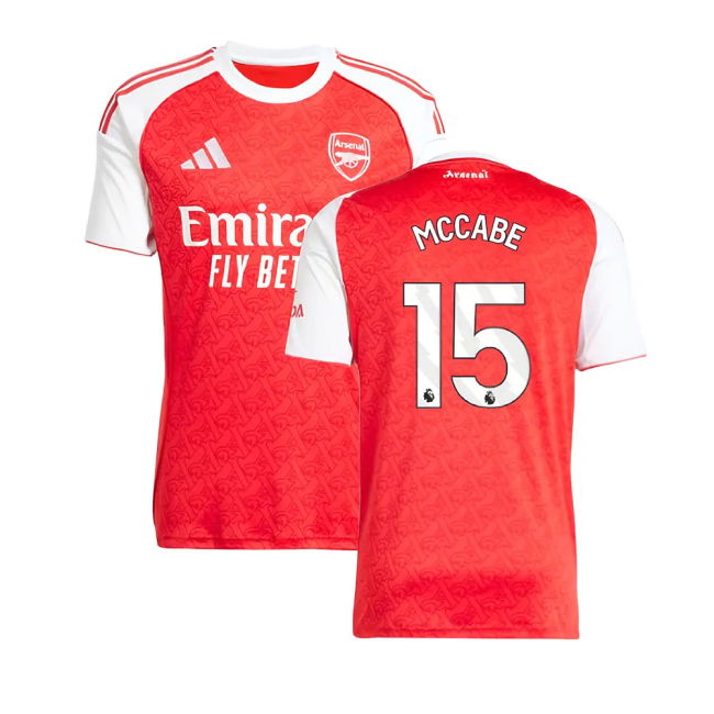 2025-2026 Arsenal Home Shirt (McCabe 15)