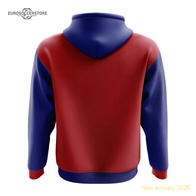 Luxury Nepal Concept Country Football Hoody (red) - Unbeatable Value