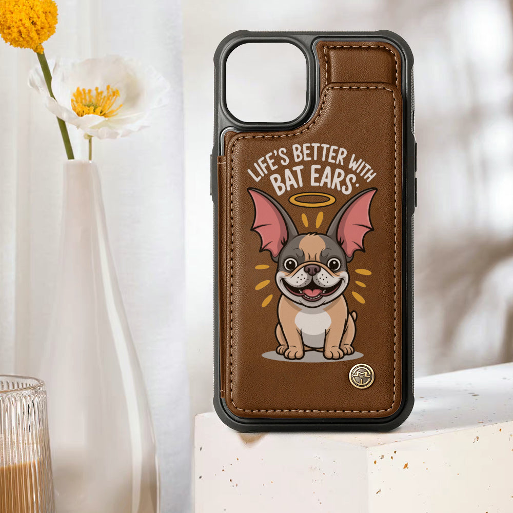 Leather Wallet Case For For Iphone & Samsung Indoor Comfort | Comfy Fit