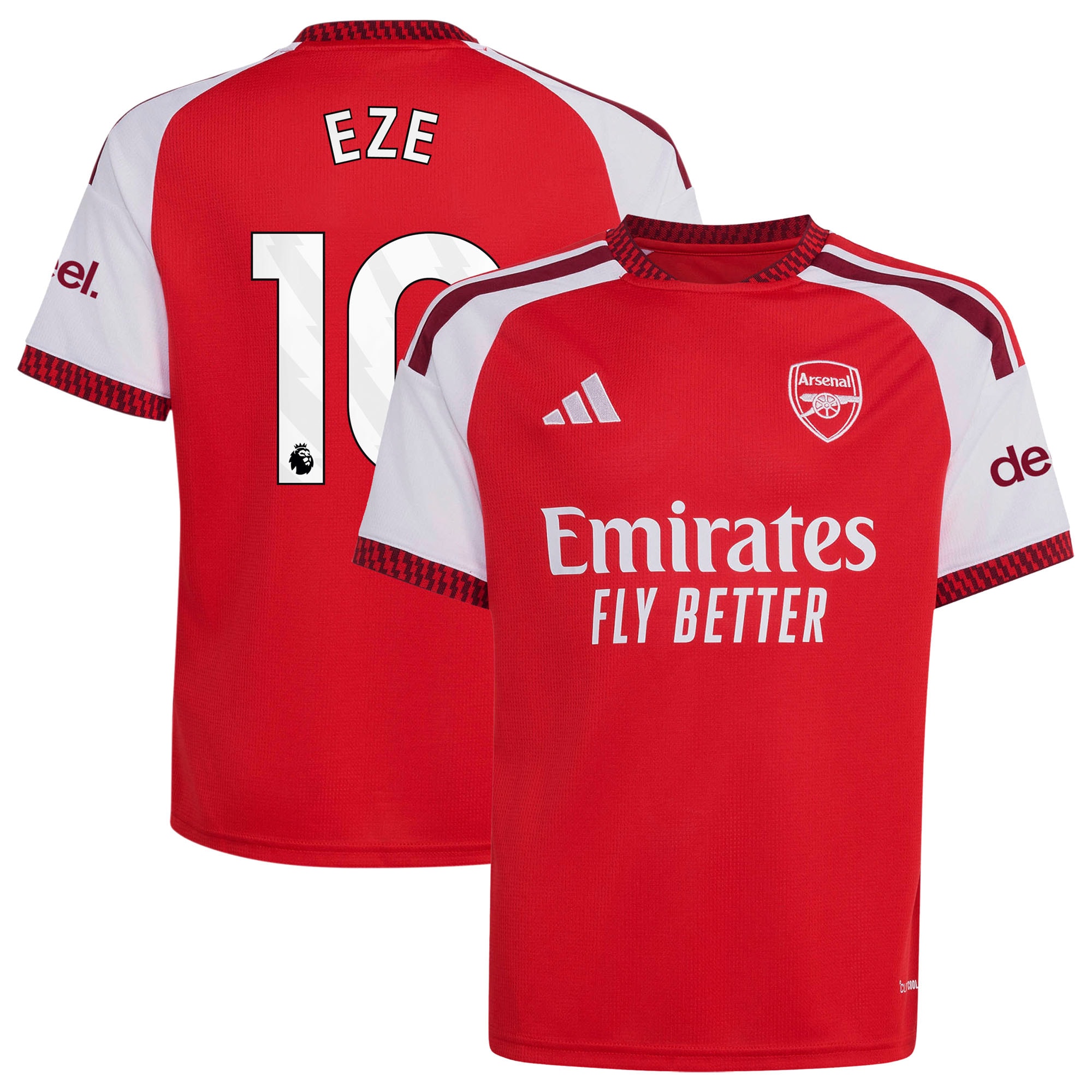 [SJH] Eberechi Eze Arsenal Youth 2026/27 Home Replica Jersey - Red