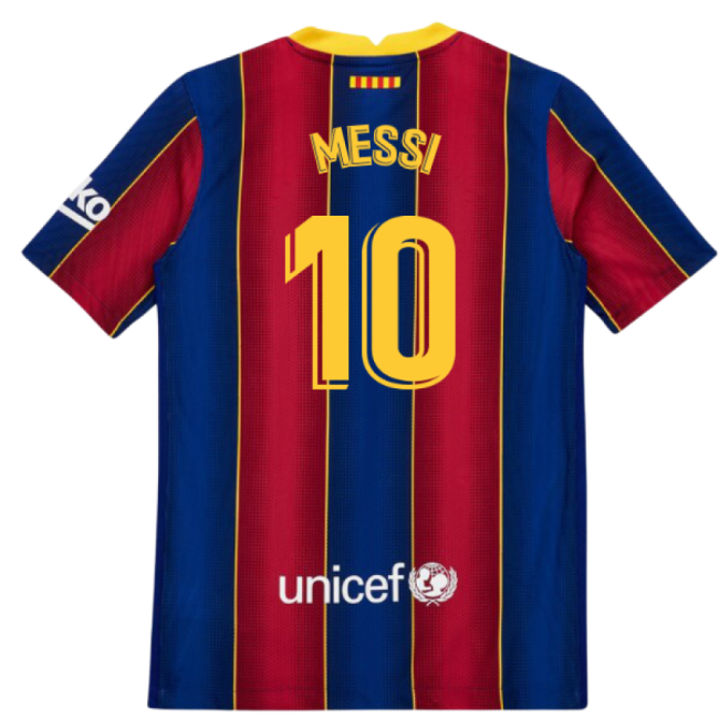 Football Team Messi Comfortable Kids Jersey Dri-fit Stretchy