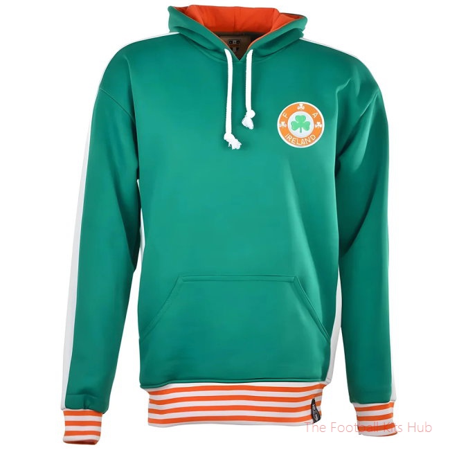 Men Republic of Ireland Retro Hoodie