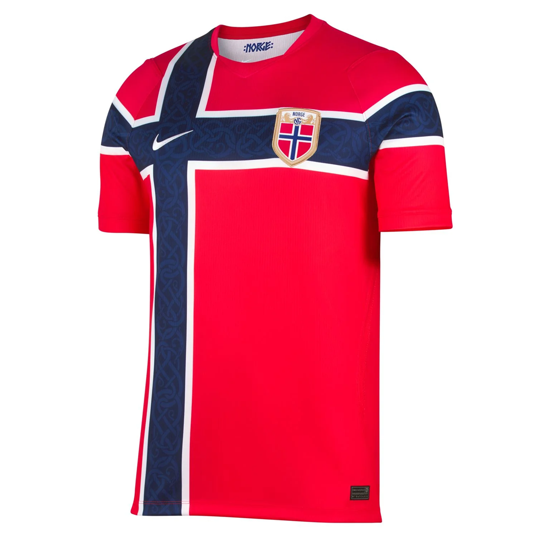 Norway 2026 Home Jersey - Men's Norge Football Shirt | Official Norway National Team Kit