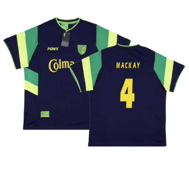 1997-1999 Norwich Third - Premium Quality - Epl - Match Day