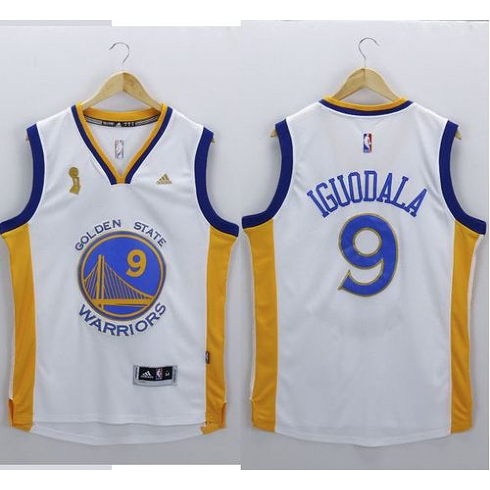 Premium 9 White Jersey - - Basketball Fan Gear