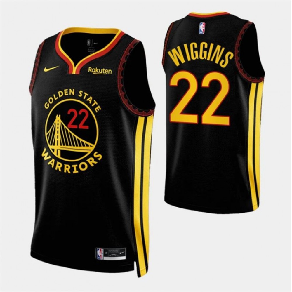 Elite Jersey Golden State Warriors 22 - Black City Edition - Must-Have Jersey