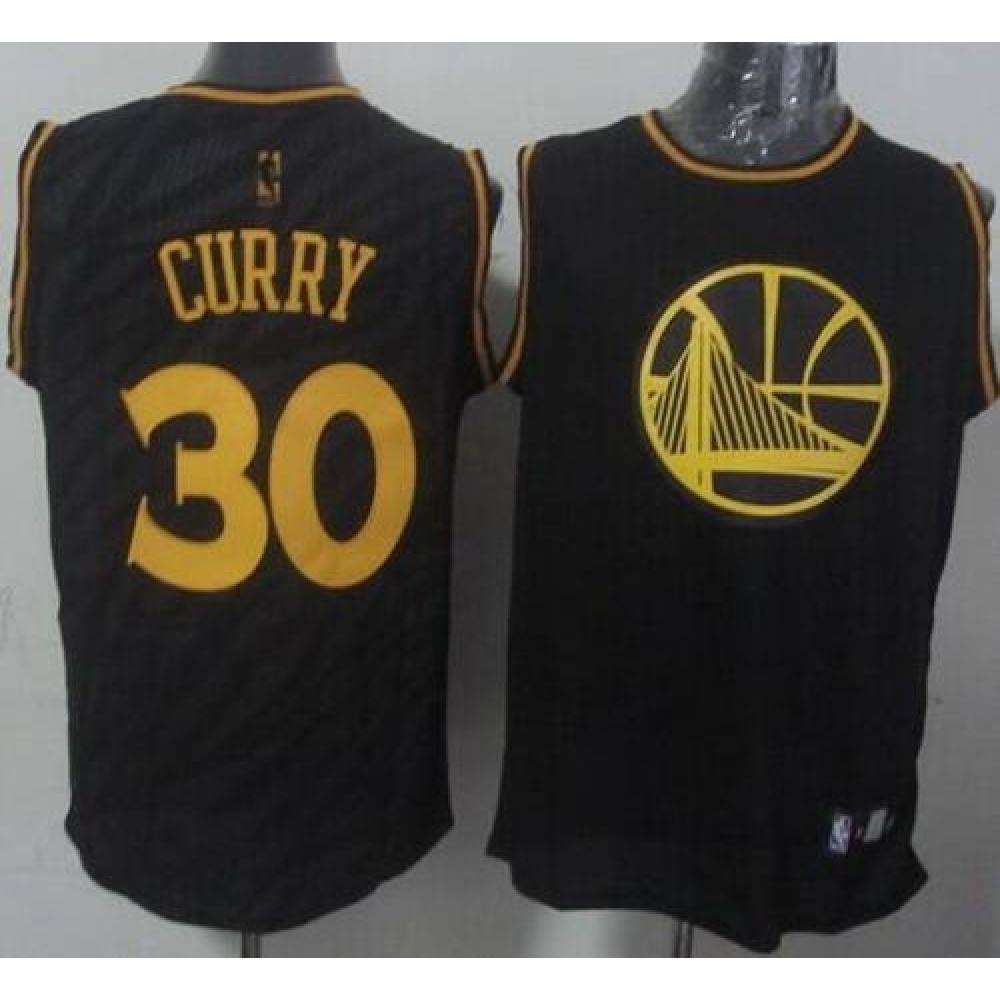 Stephen Curry30 Black Jersey - NBA Collection
