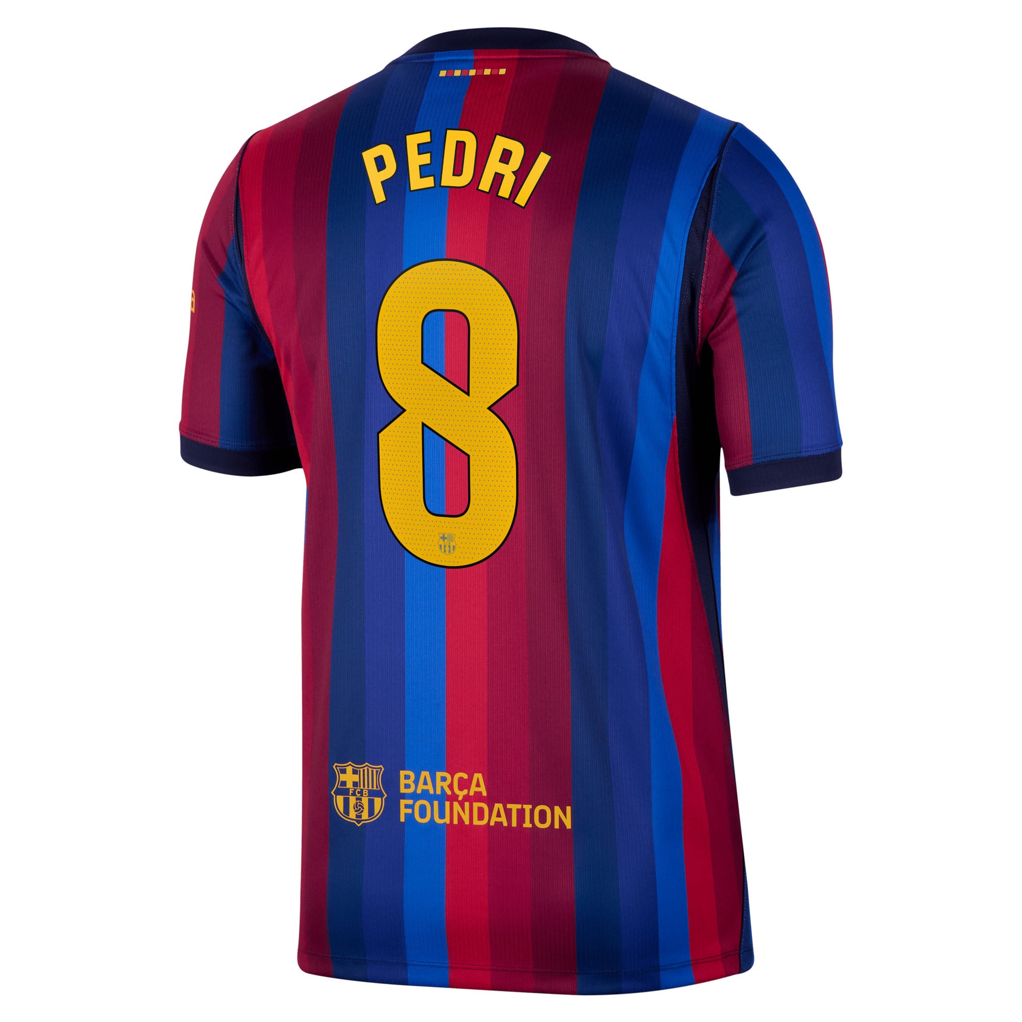 [SJH] Pedri #8 Barcelona 2026/27 Home Stadium Replica Jersey - Red