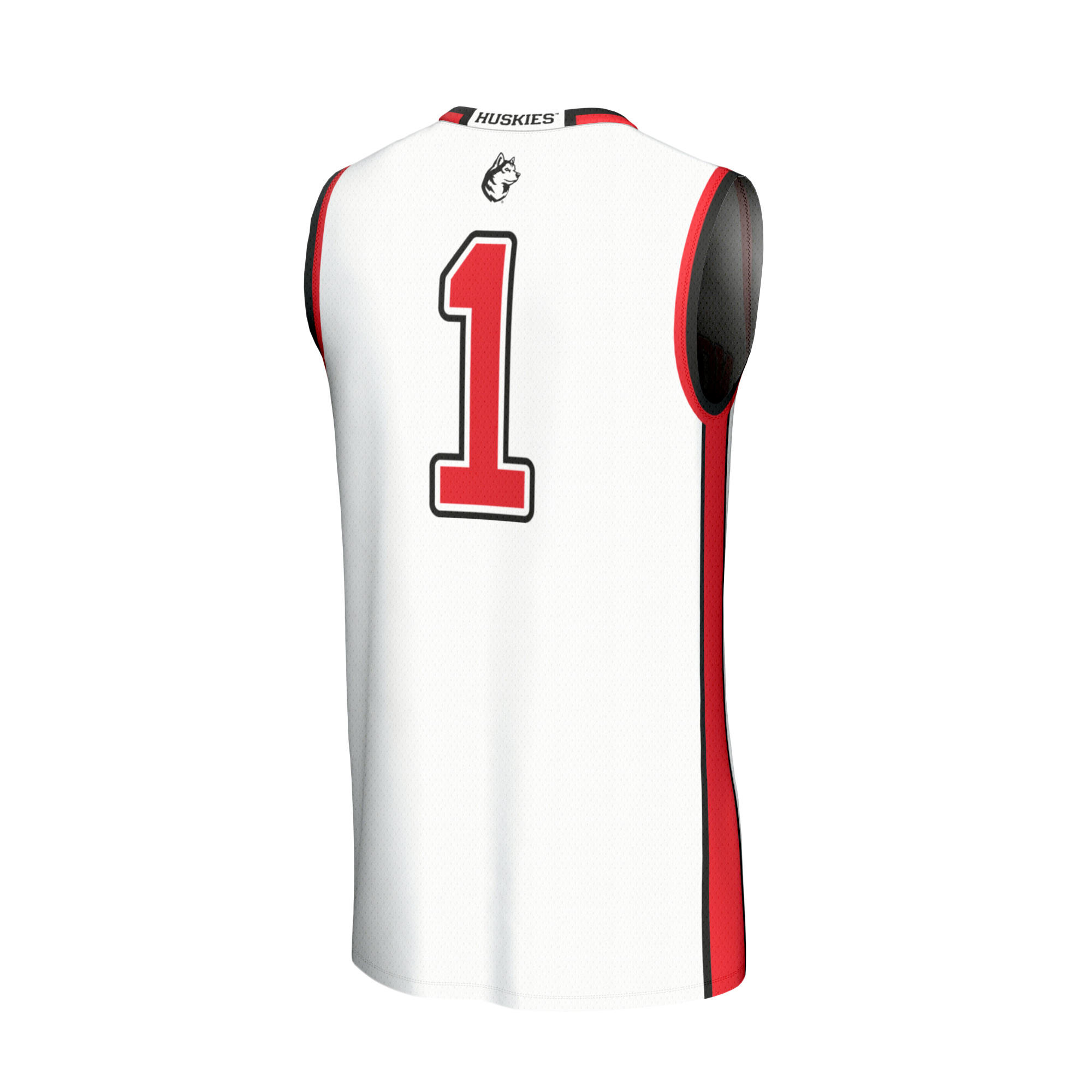 [NJP] Northeastern Huskies GameDay Greats Unisex Lightweight Collegiate Basketball Fashion Jersey - White