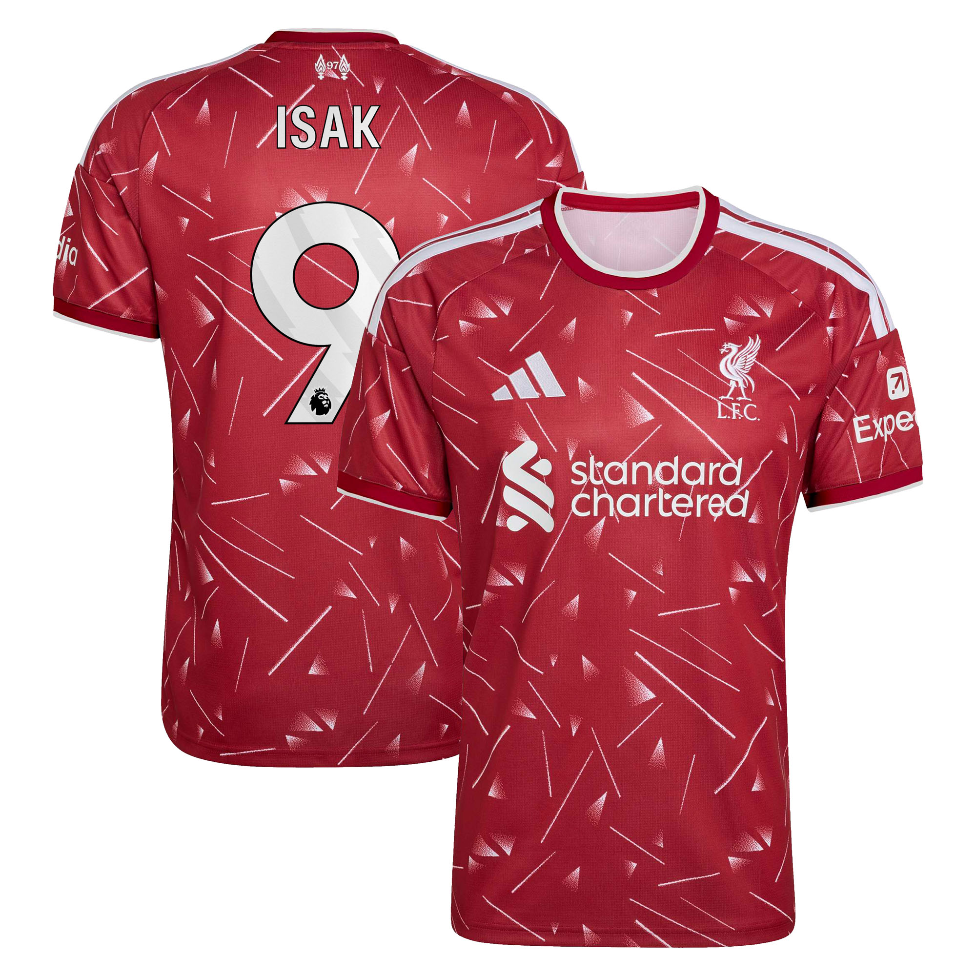 [SJH] Alexander Isak Liverpool 2026/27 Home Replica Jersey - Red