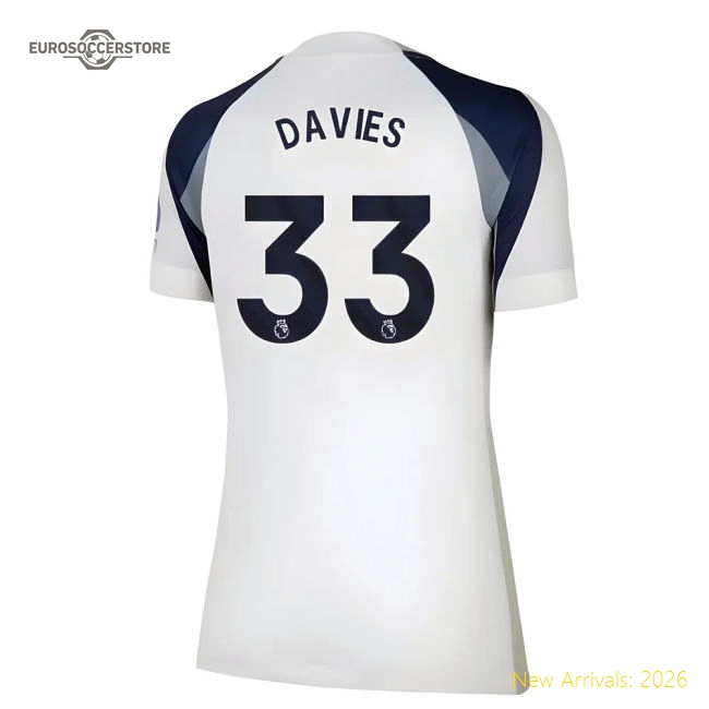 2025-2026 Football Team Womens Elegant Davies Jersey Smart Fabric