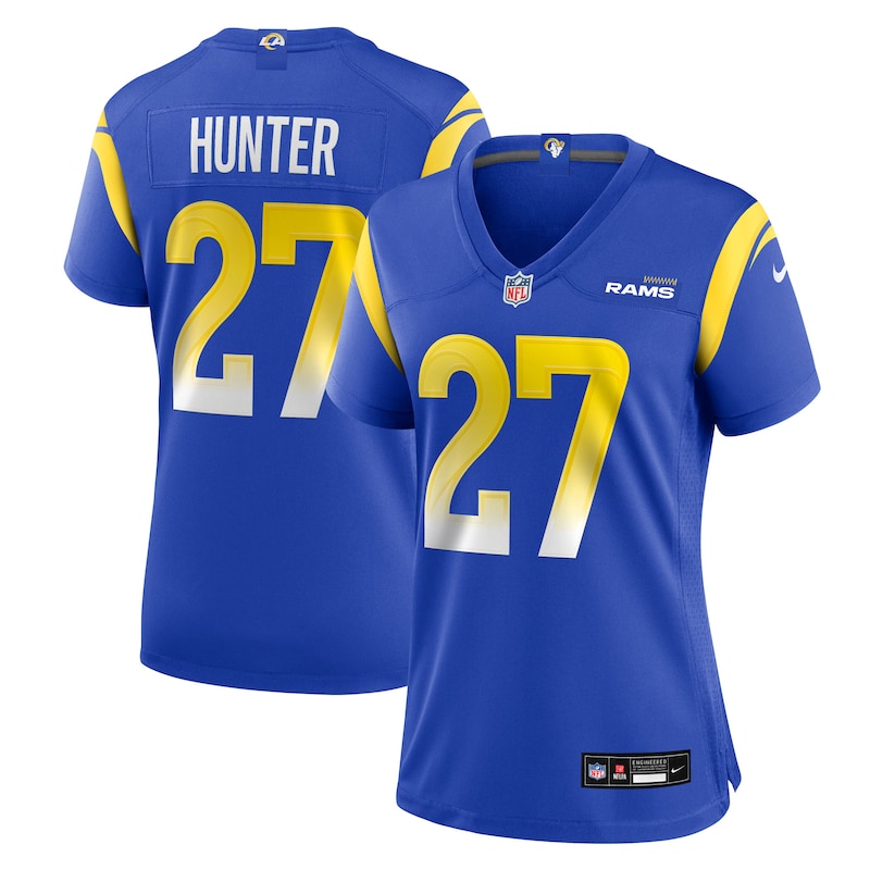 None Jarquez Hunter LA Rams Pro-Level Game-Day Essential Football Appa