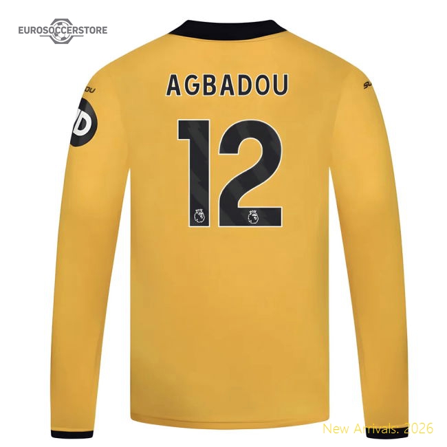 Durable Football Team Kids Jersey Agbadou 2025-2026 Puma Drycell