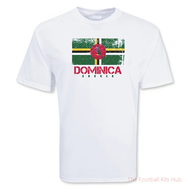 Men Dominica Soccer T-shirt